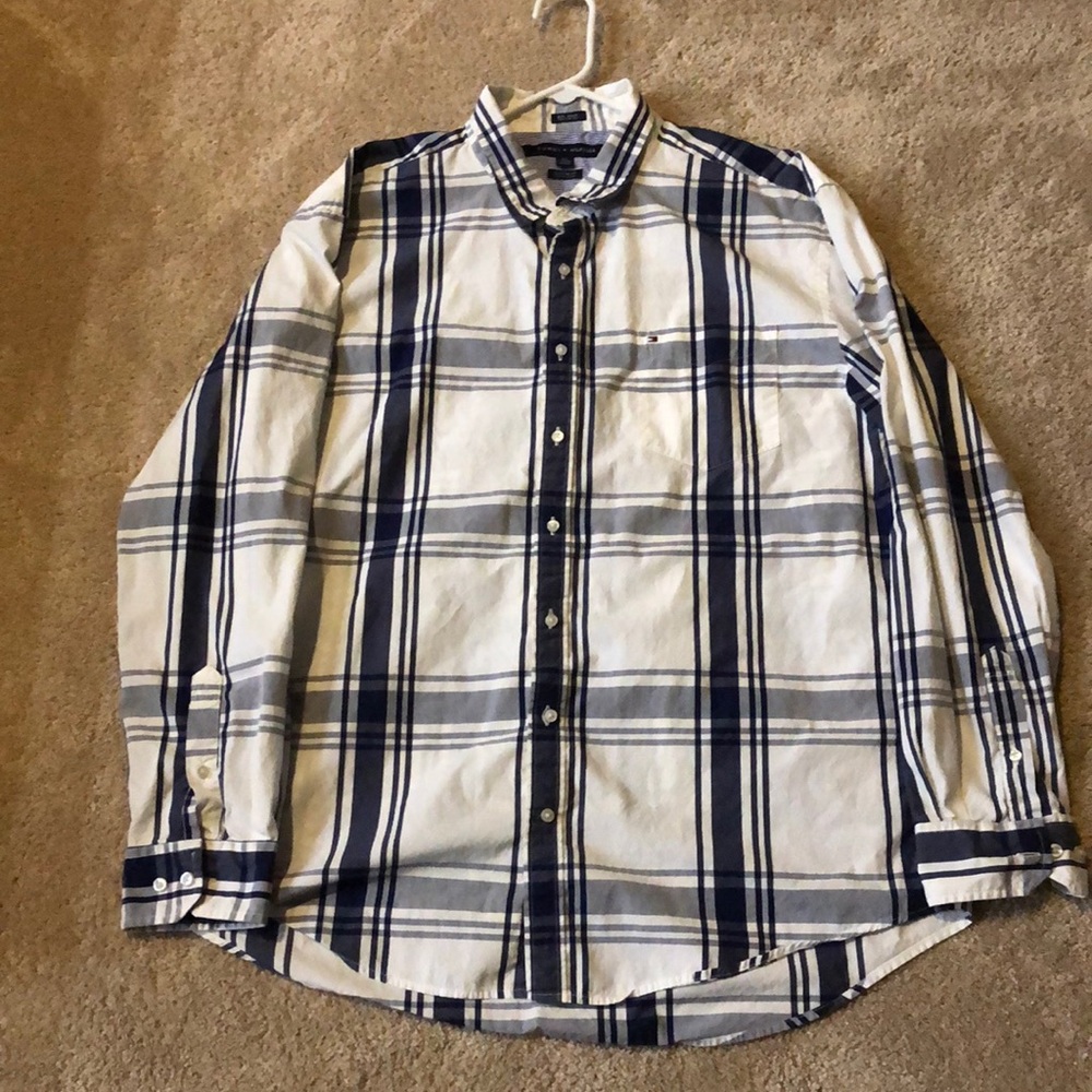 Tommy Hilfiger 2X long sleeve button up shirt